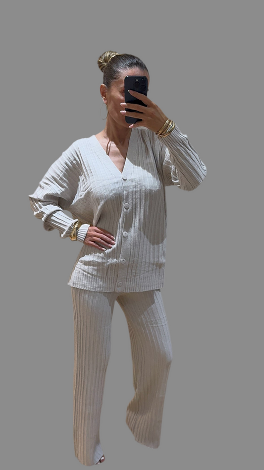 Knitted Button Co-Ord