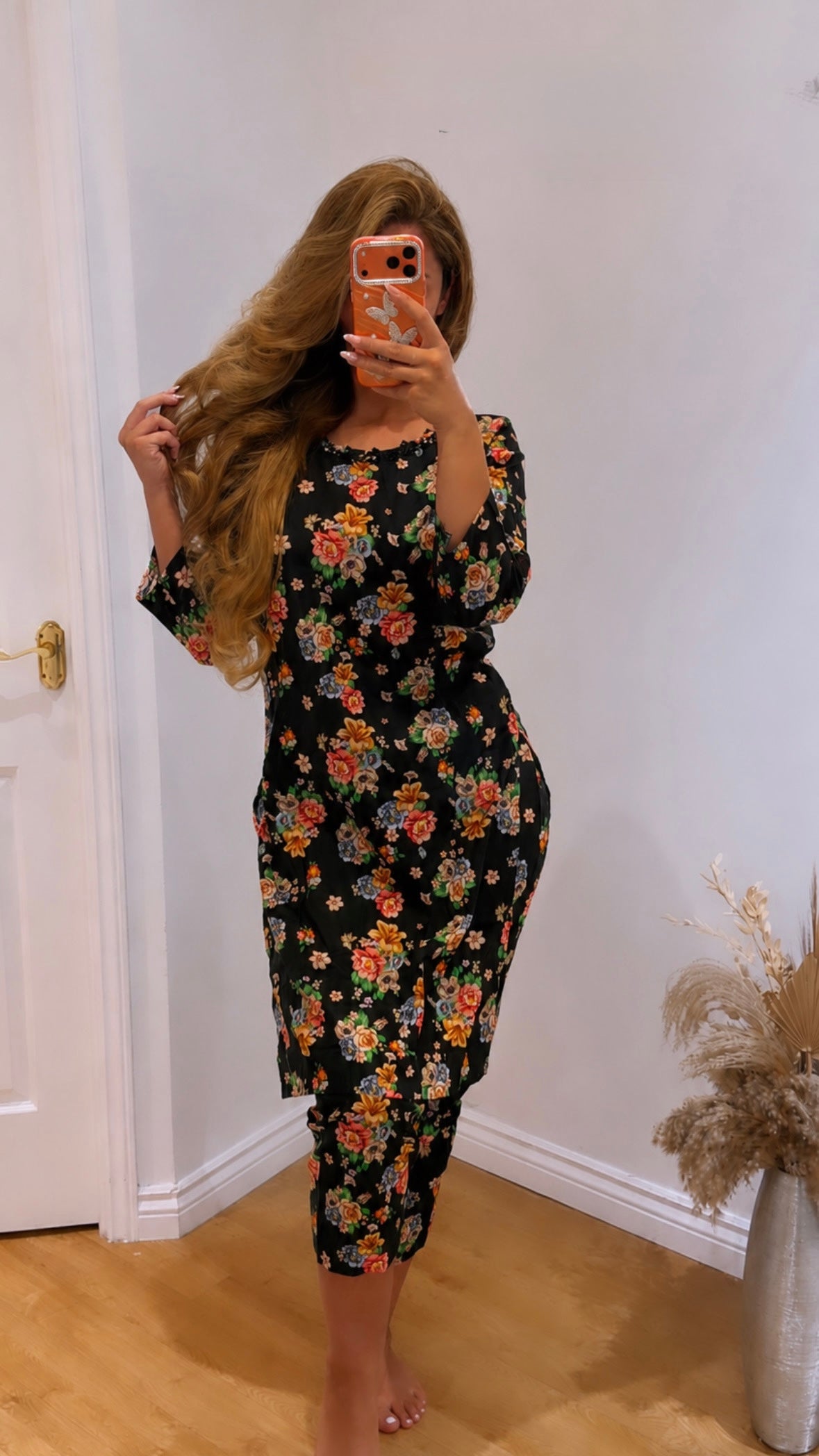 flowers in bloom lawn co-ord