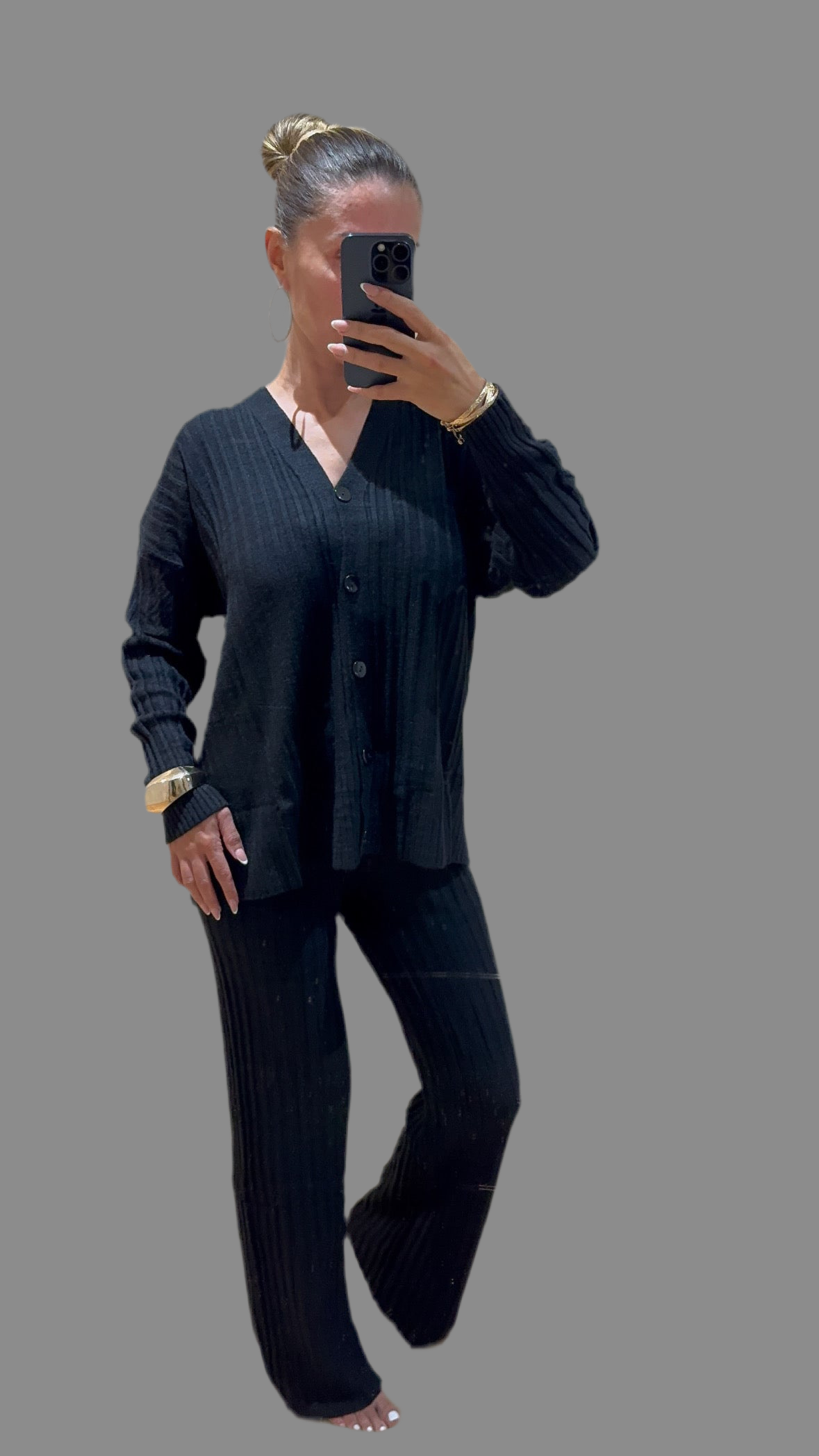 Knitted Button Co-Ord