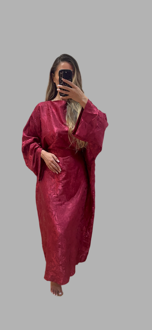 Marble Print Abaya