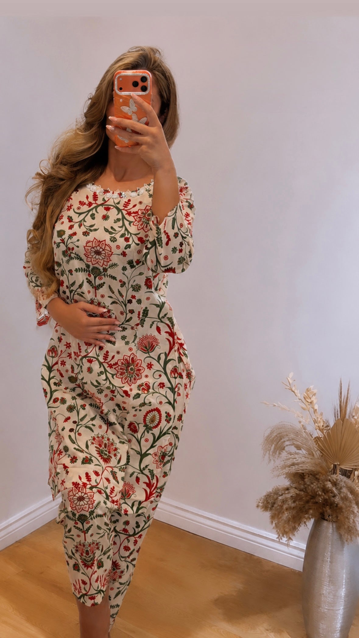 flowers in bloom lawn co-ord