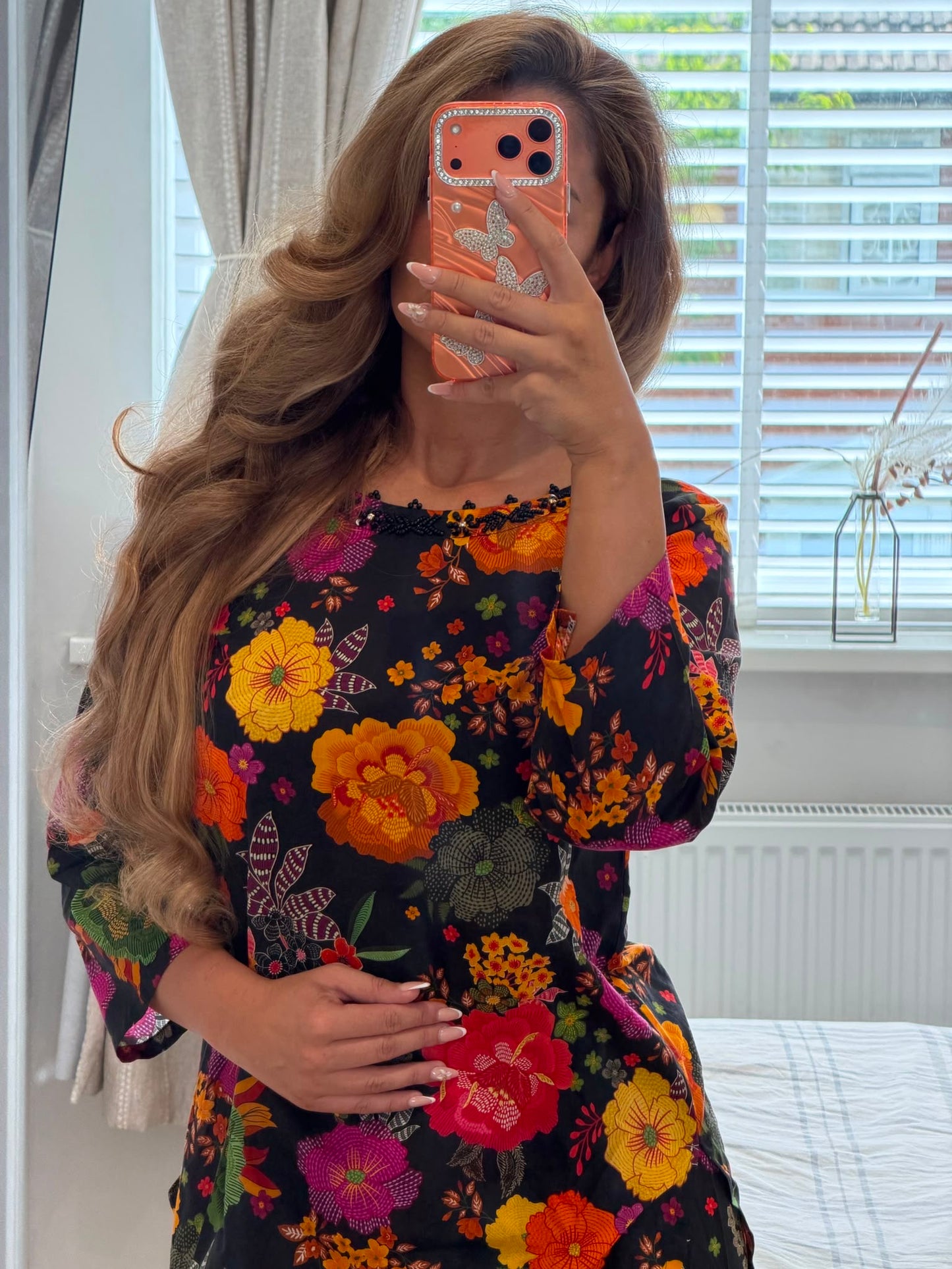 flowers in bloom lawn co-ord
