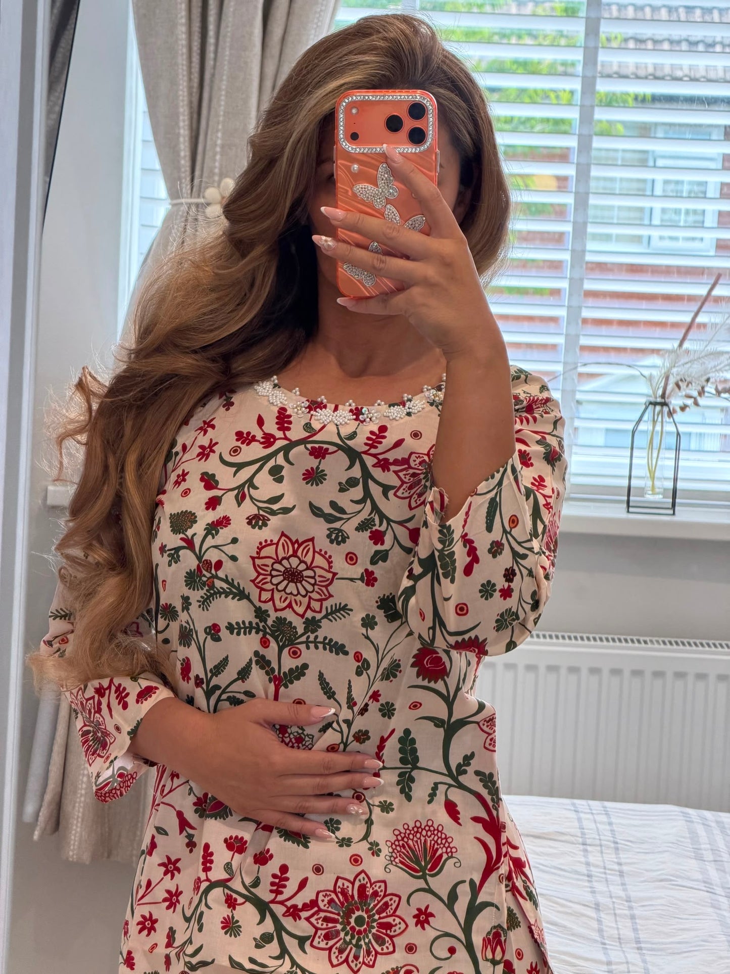 flowers in bloom lawn co-ord