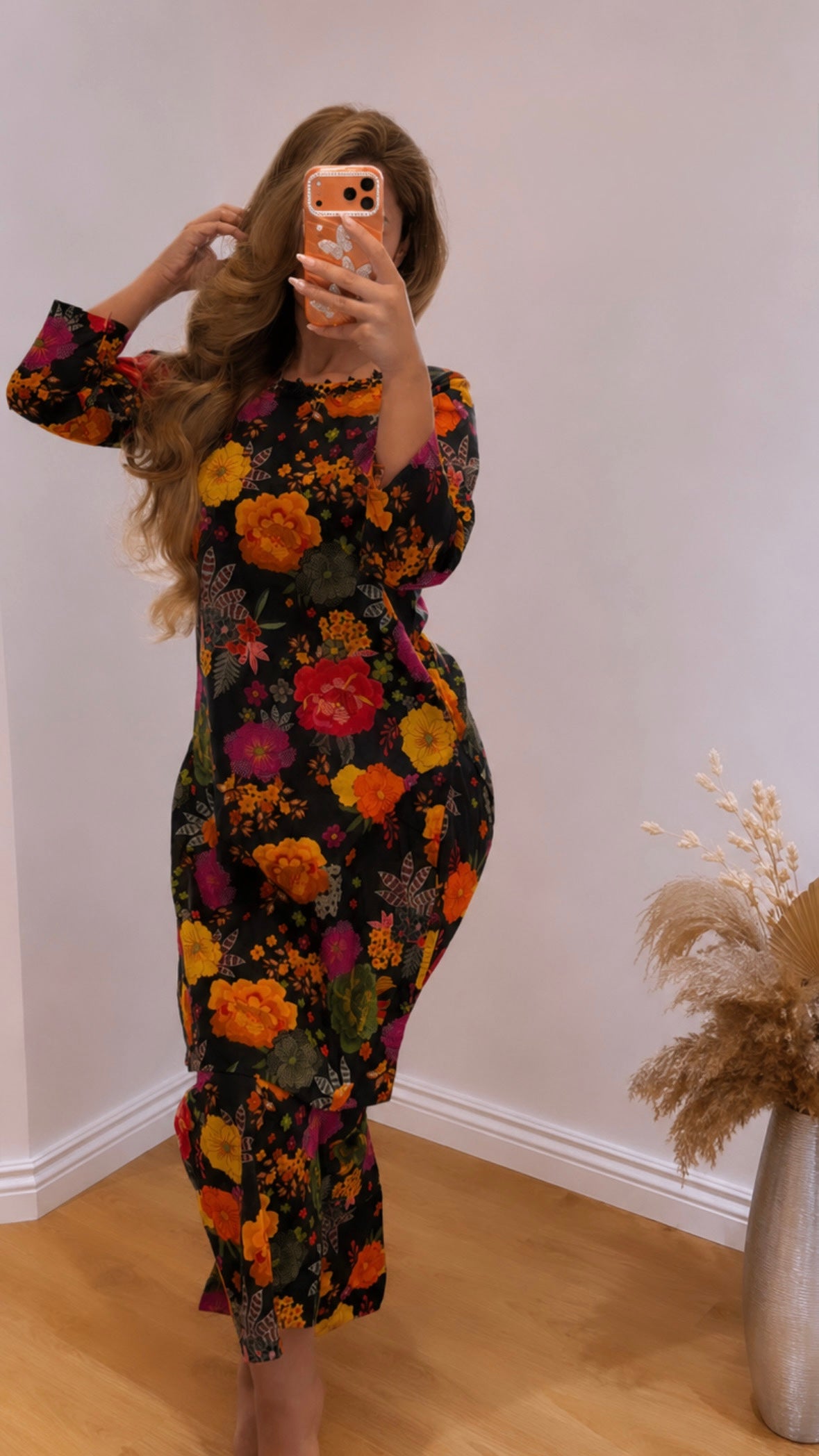 flowers in bloom lawn co-ord
