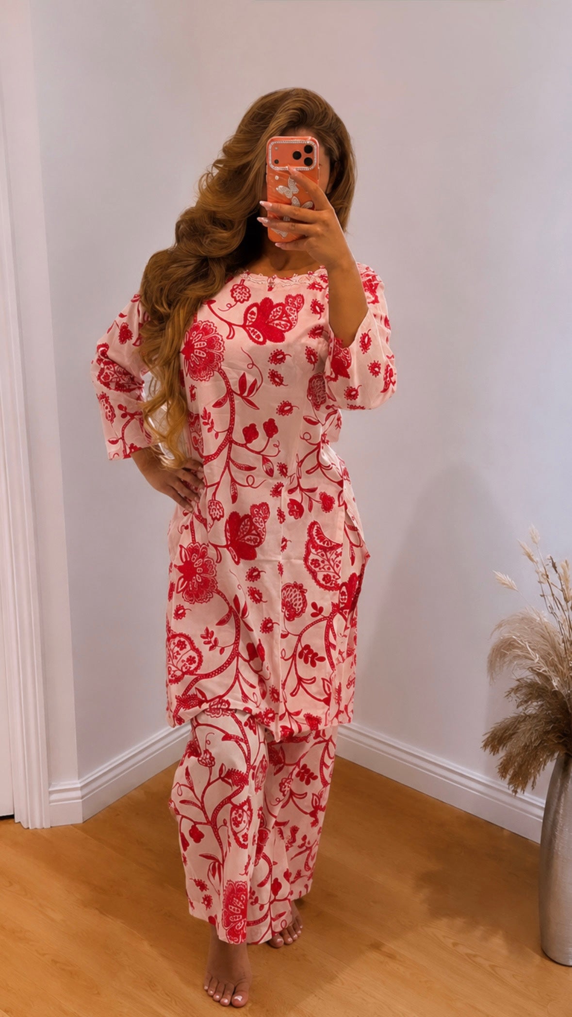 flowers in bloom lawn co-ord