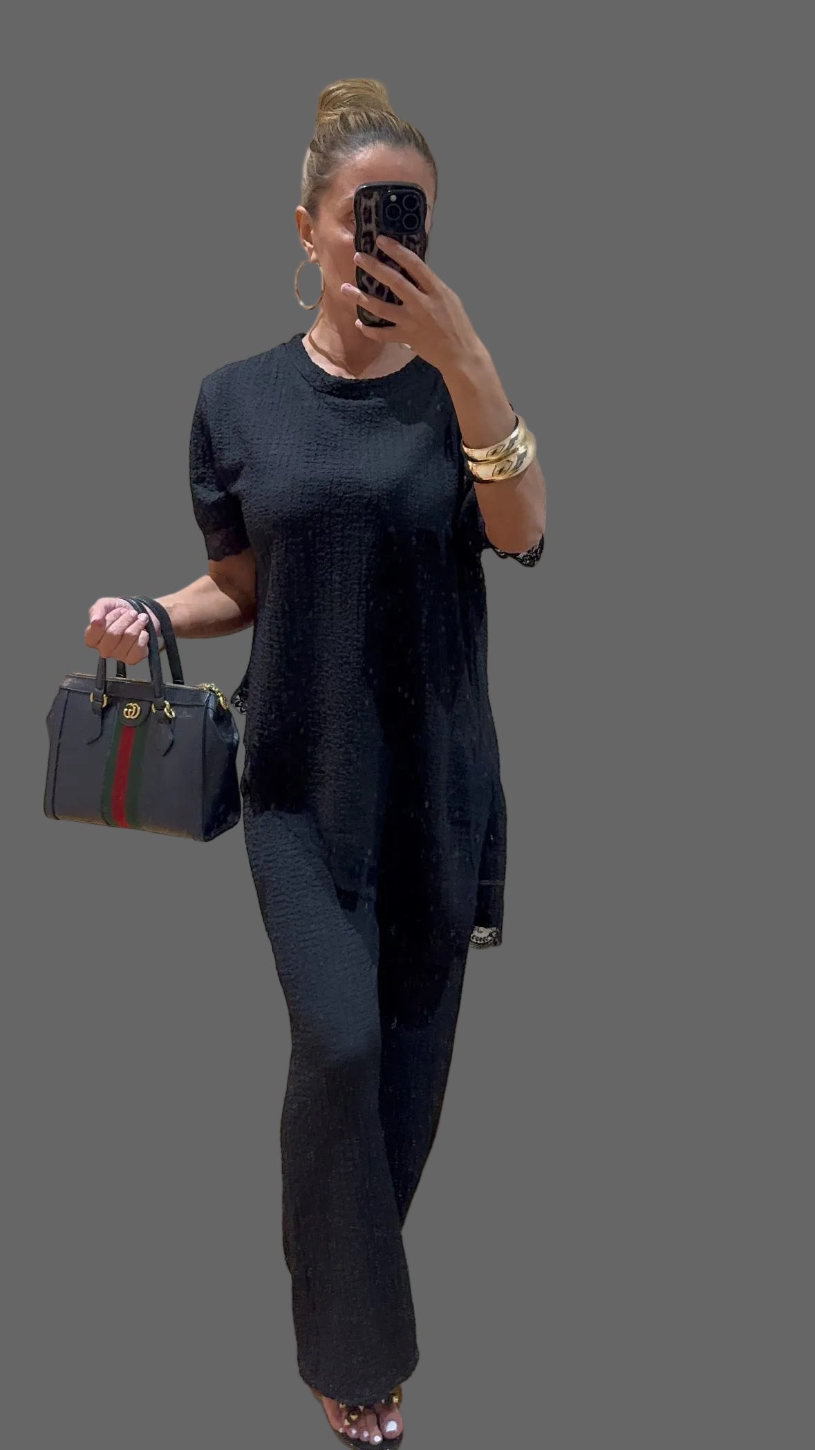 Lace Asymmetrical Co-Ord