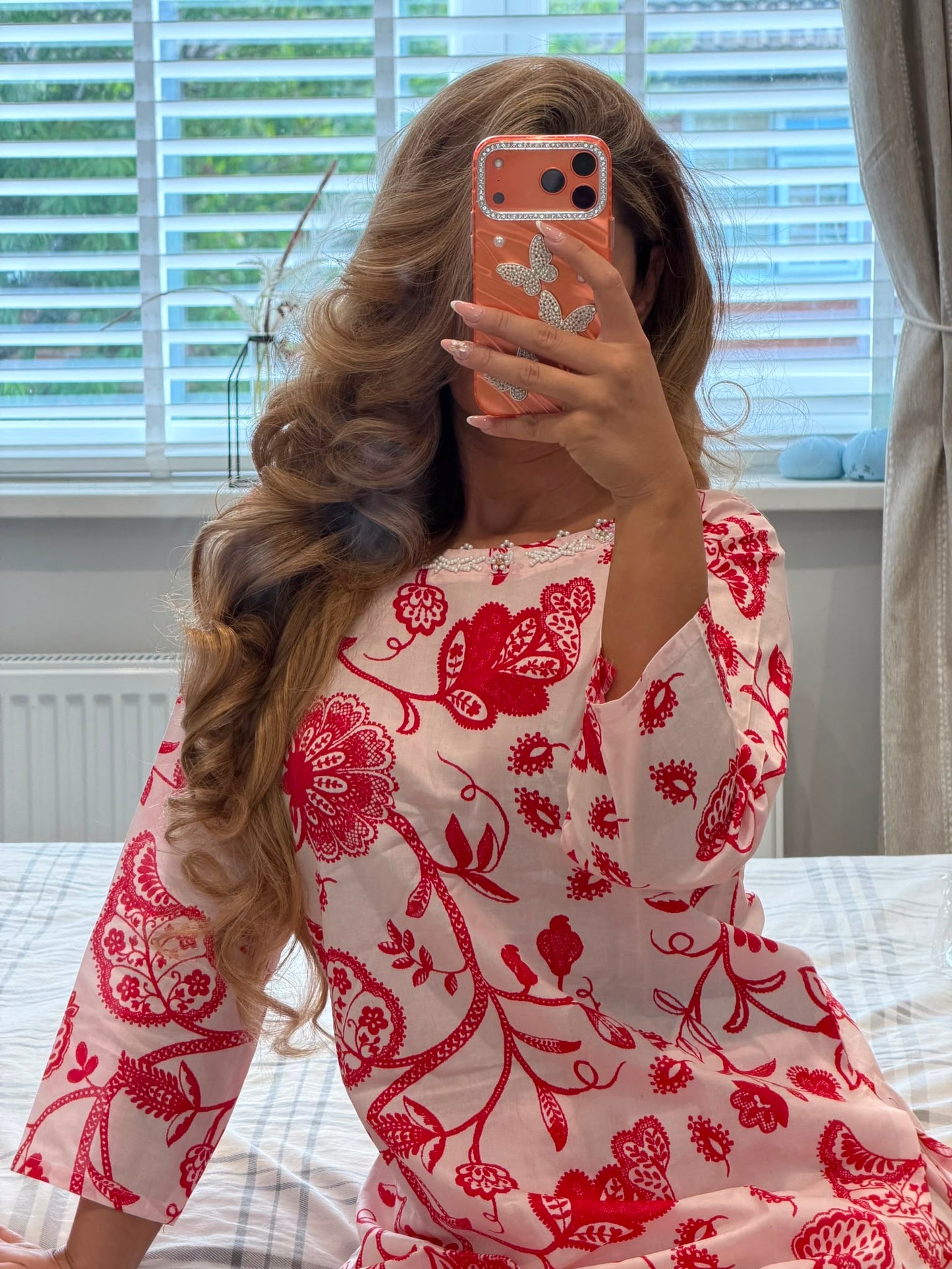 flowers in bloom lawn co-ord